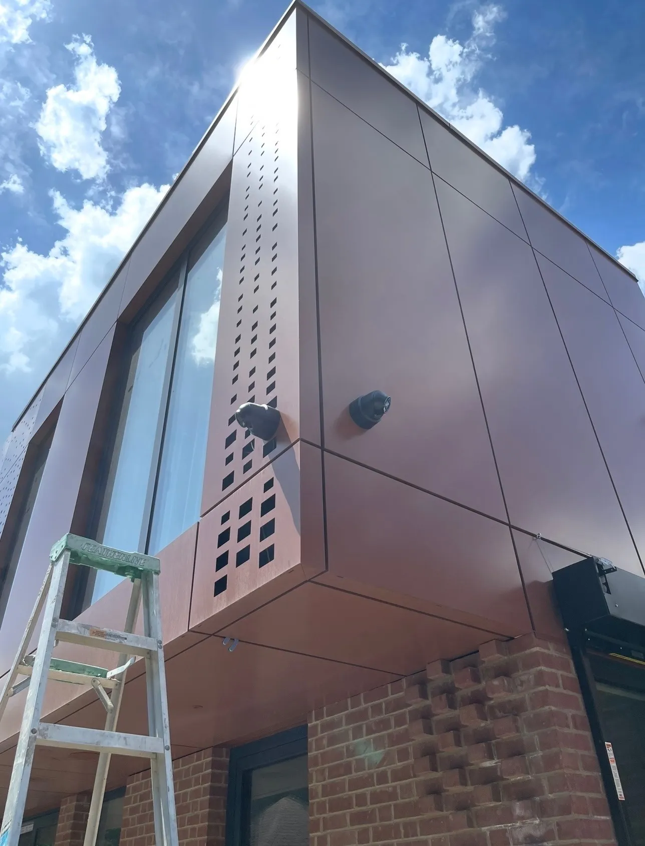 Modern home exterior camera